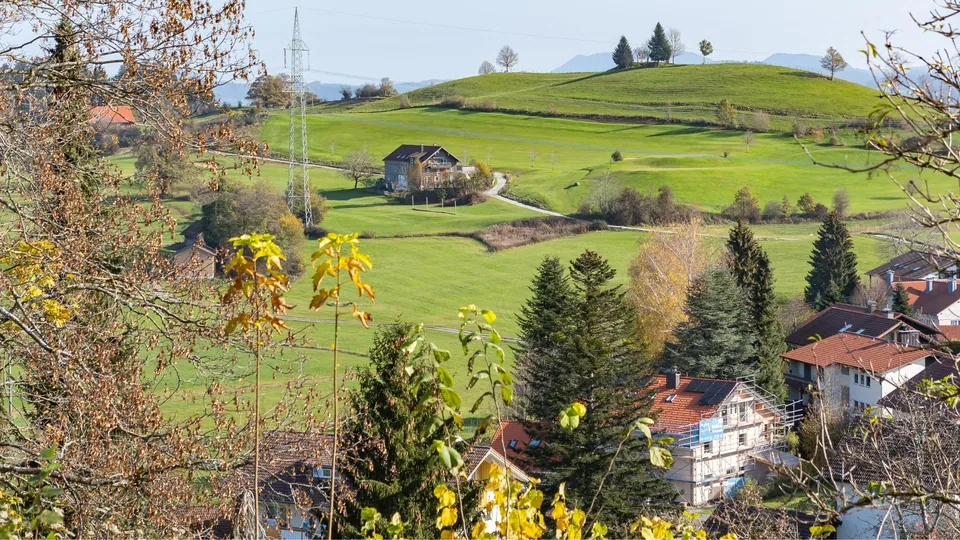 Scheidegg, Rosenalm und Umgebung im Allgäu
