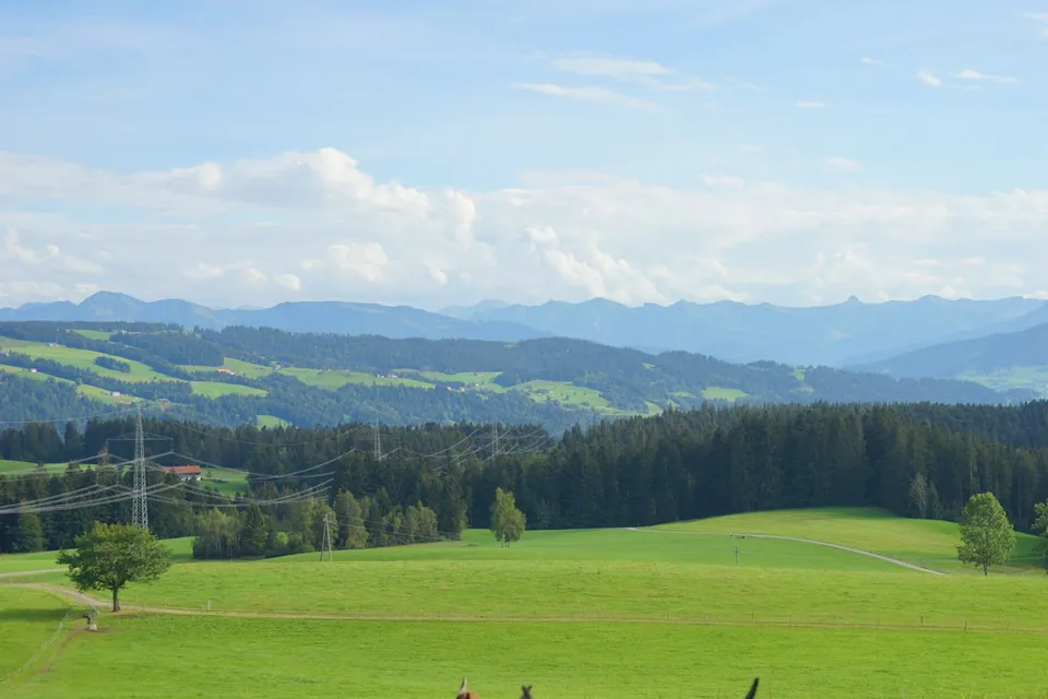 Scheidegg, Rosenalm und Umgebung im Allgäu