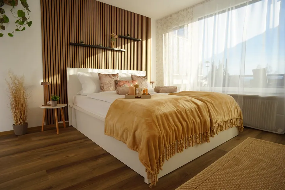 RELAX-BEIGE: Ferienwohnung mit Pool und Sauna in Scheidegg