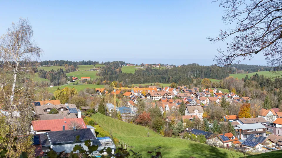 Scheidegg, Rosenalm und Umgebung im Allgäu